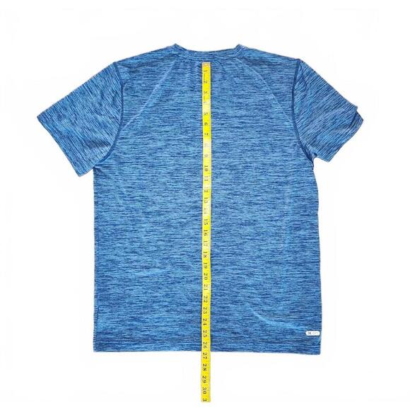 RBX Performance Men's Active T-Shirt - Blue Large - Picture 5 of 6